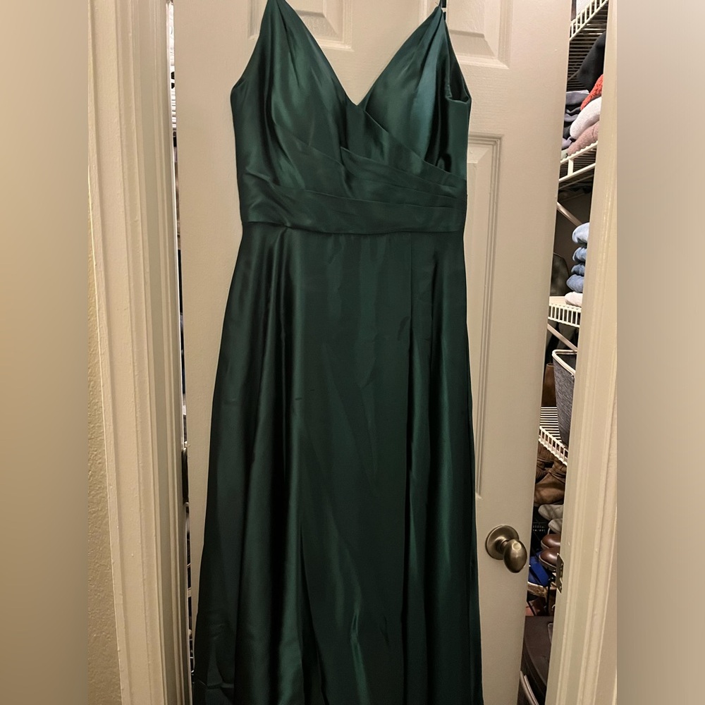 Green formal dress